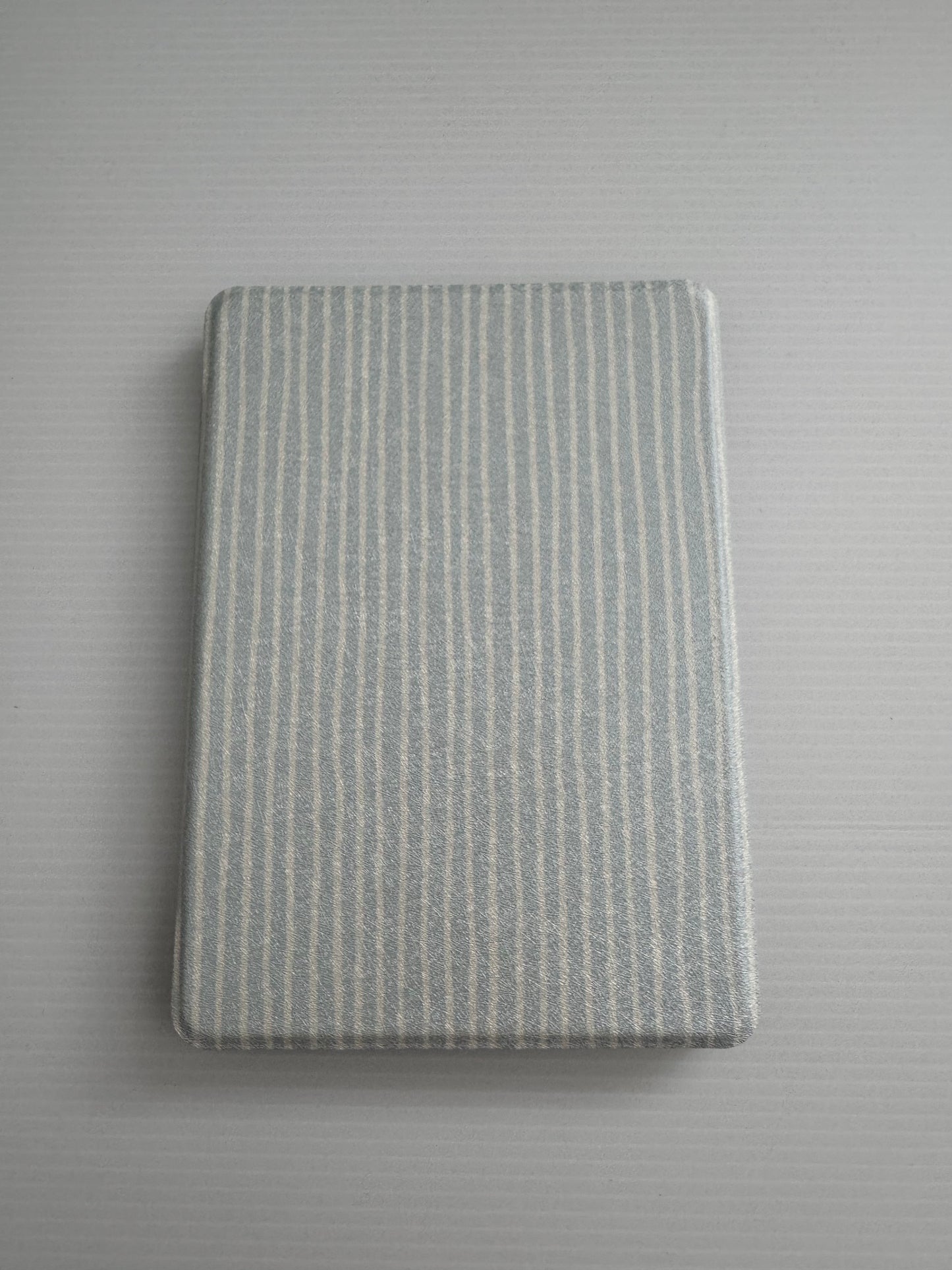 Blue Stripes / Wholesale Clear Back Kindle Cases- PACK of 3