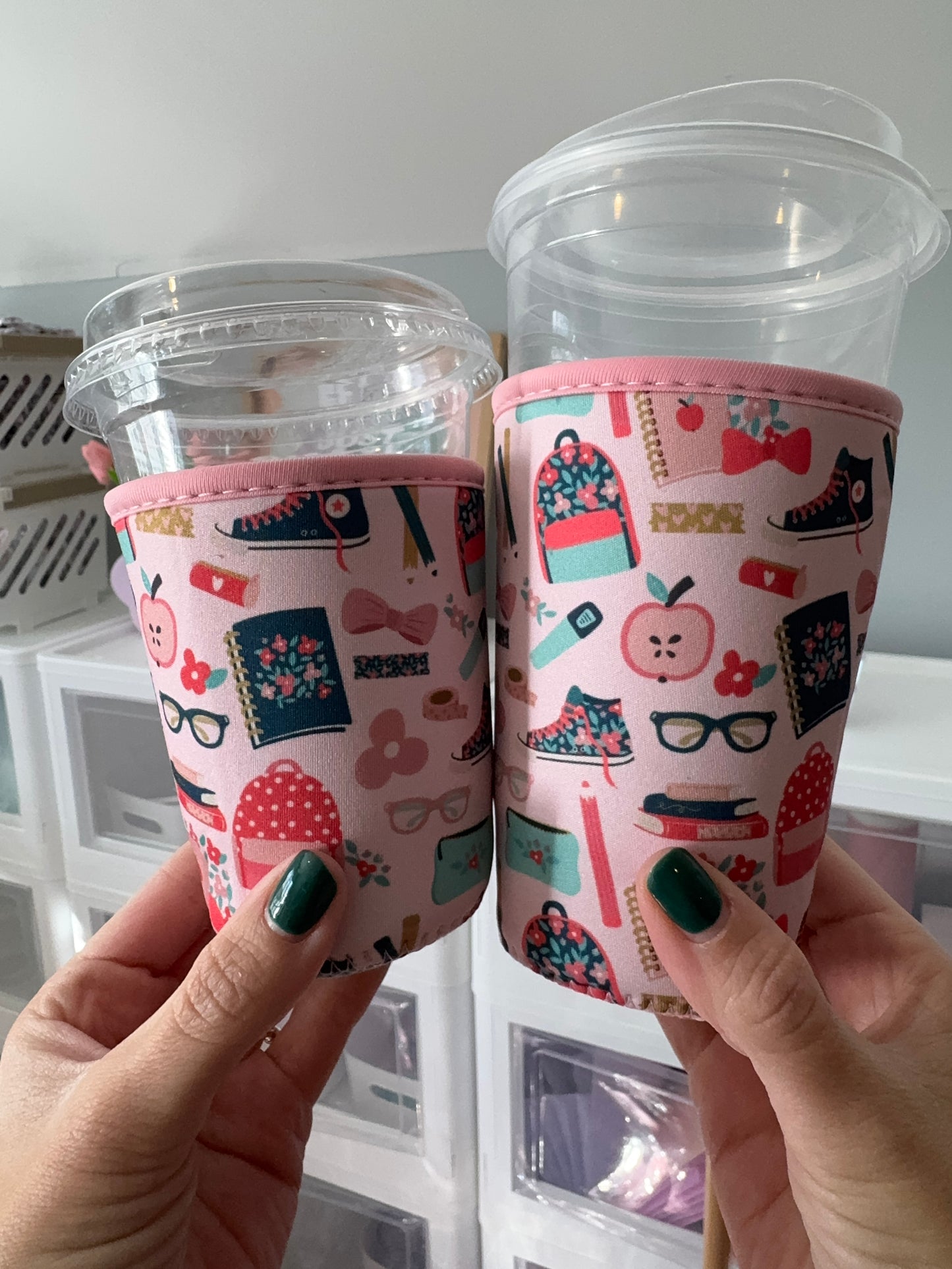 Boho Back To School Coffee Sleeves