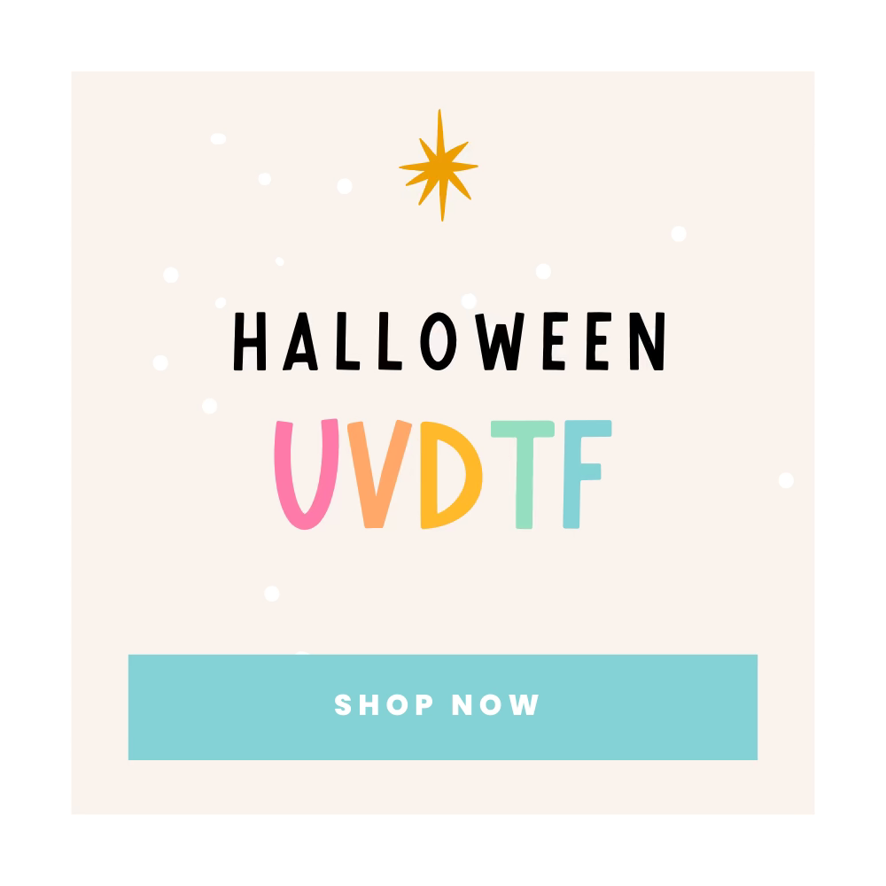 Halloween/ Fall UVDTF