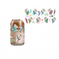 Abstract Florals (DOUBLE SIDED) UVDTF cup wrap