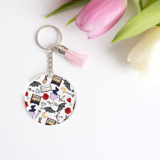 Acotar Inspired Keychain Decals (PACK OF 5)