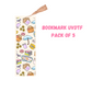 Spring Fling SH (DOUBLE SIDED) Bookmark UVDTF (pack of 5)