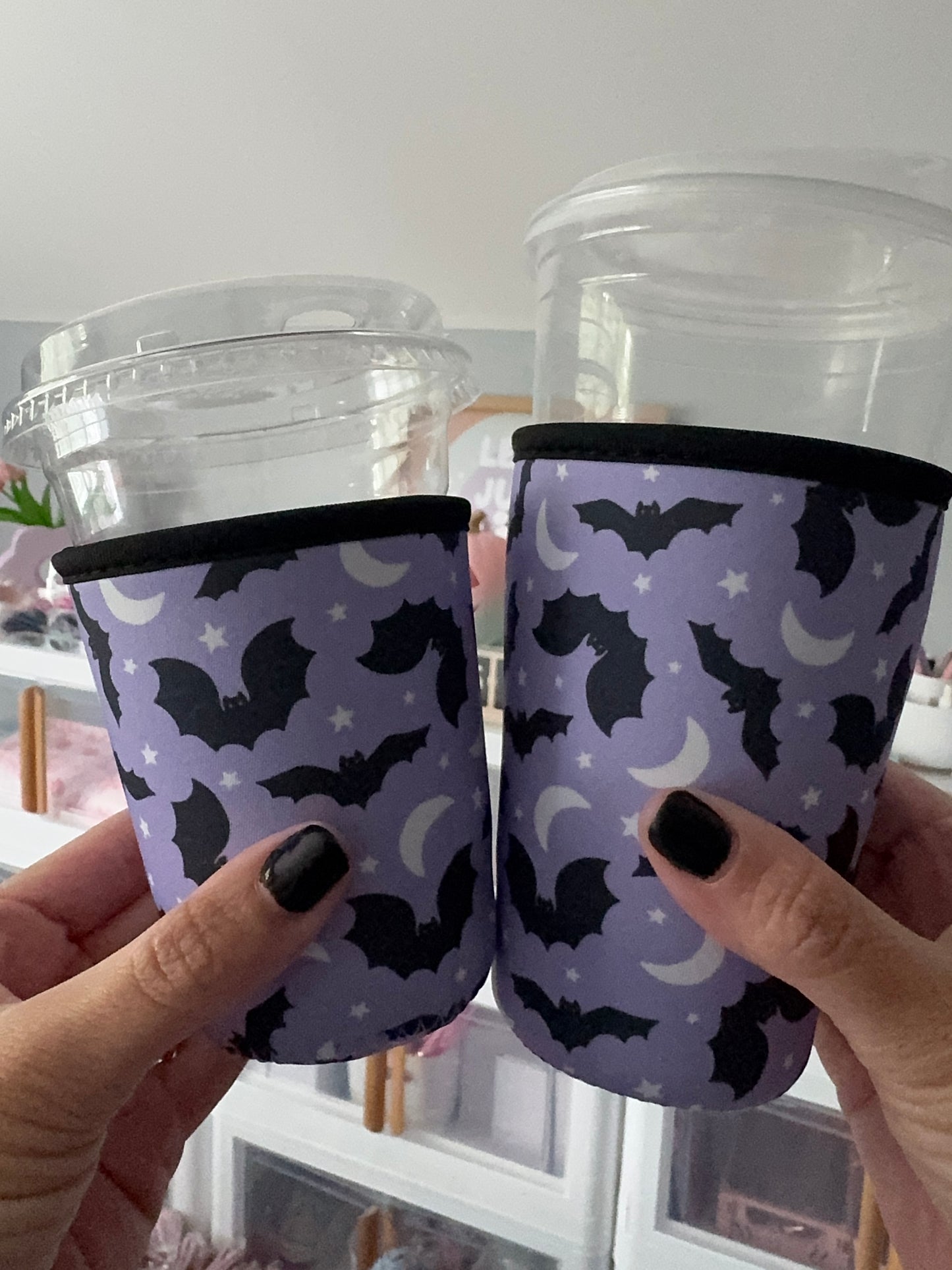 Bats Coffee Sleeves