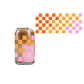 Bright Checkered (DOUBLE SIDED) UVDTF 16oz cup wrap