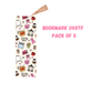 Luke's Pink (DOUBLE SIDED) Bookmark UVDTF (pack of 5)