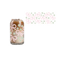 Pink Bows + Green Flowers (DOUBLE SIDED) UVDTF 16oz cup wrap
