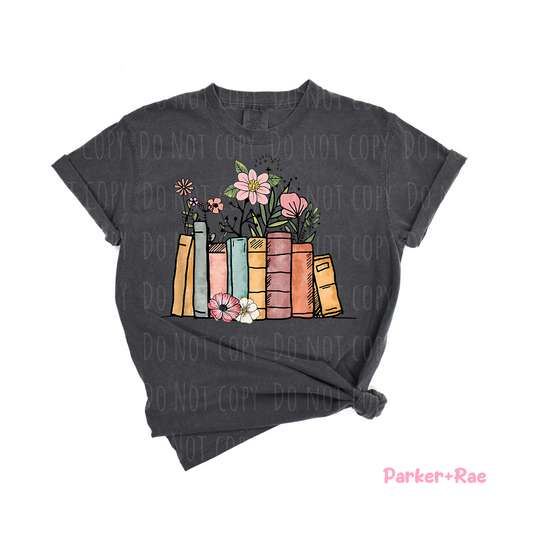 Floral Books  DTF