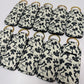 Black Bows Chapstick Holder Keychains (Pack of 5)