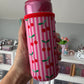 Cherry Stripes Tall Can Sleeves (Pack of 5)