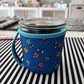 Blue Dainty Flowers WECK Jar Sleeve