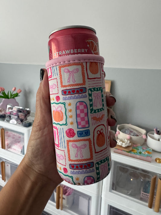 Coquette Fall Tall Can Sleeves