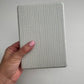 Blue Stripes / Wholesale Clear Back  Kindle Cases- PACK of 3