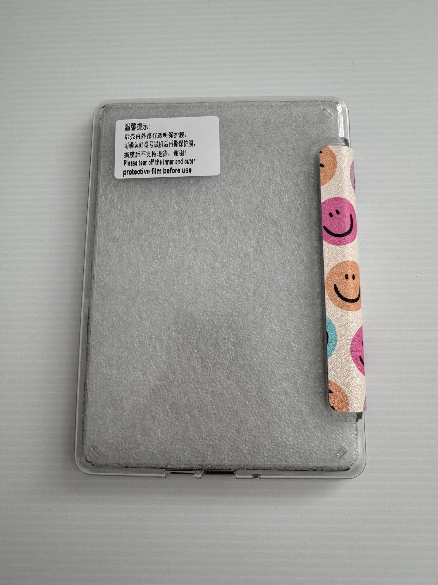 PICK YOUR DESIGN- Clear Back Kindle Case