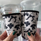Black + White Bow Coffee Sleeves