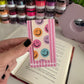 Colorful Happy Faces Magnetic Bookmarks (Pack of 5)