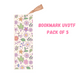 Spring Florals (DOUBLE SIDED) UVDTF (pack of 5)