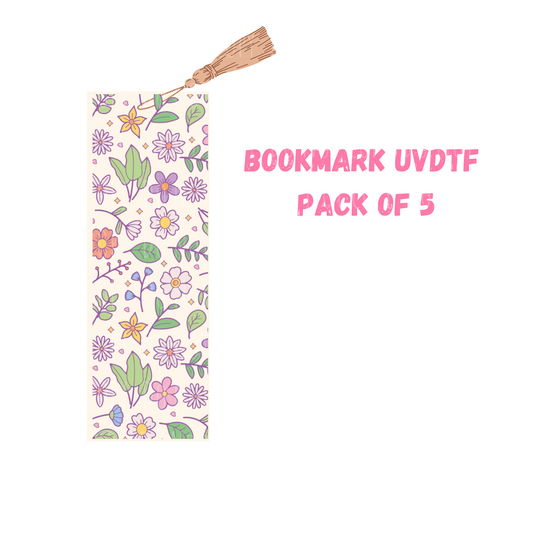 Spring Florals (DOUBLE SIDED) UVDTF (pack of 5)