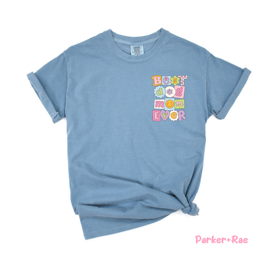 Best Dog Mom Ever Pocket Size DTF
