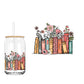 Album (version #2) DOUBLE SIDED Floral Books UVDTF decal