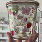 Butterflies + Strawberries Custom 16oz WECK Jar